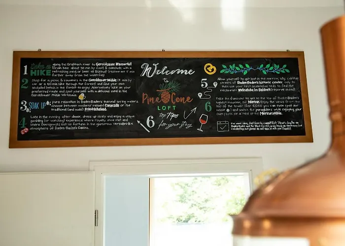 Pine Cone Loft On Baden-baden's Panorama Trail Apartament *